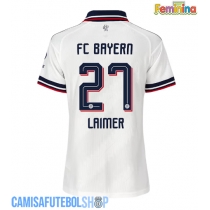 Camisa de time de futebol Bayern Munich Konrad Laimer #27 Replicas 2º Equipamento Feminina 2026-27 Manga Curta